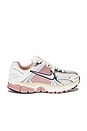 view 1 of 6 Zoom Vomero 5 Sneaker in Sail, Sail, Pearl White & Particle Pink