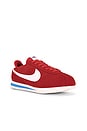 view 2 of 6 Cortez Suede Sneaker in Light Crimson, White, Light Photo Blue, Sail, Safety Orange & Black