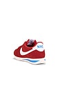 view 3 of 6 Cortez Suede Sneaker in Light Crimson, White, Light Photo Blue, Sail, Safety Orange & Black