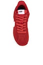 view 4 of 6 Cortez Suede Sneaker in Light Crimson, White, Light Photo Blue, Sail, Safety Orange & Black