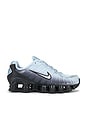view 1 of 6 Shox TL Sneaker in Anthracite, Metallic Silver & Light Armory Blue