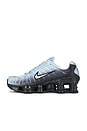 view 5 of 6 Shox TL Sneaker in Anthracite, Metallic Silver & Light Armory Blue