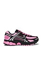 view 1 of 6 Zoom Vomero 5 Sneaker in Pink Spell, Black, Metallic Platinum & Pink Foam