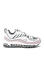 view 1 of 6 Women's Air Max 98 Sneaker in White, Violet & Silver