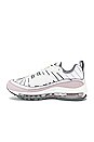 view 5 of 6 Women's Air Max 98 Sneaker in White, Violet & Silver