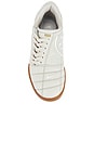 view 4 of 6 T90 SE Sneaker in Light Bone, Sail, White, Gum Medium Brown & Metallic Gold