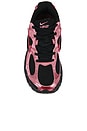 view 4 of 6 ZAPATILLA DEPORTIVA V5 RNR in Black & Black Peony
