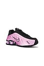 view 2 of 6 Shox R4 Sneaker in Black & Light Magenta