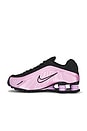 view 6 of 6 Shox R4 Sneaker in Black & Light Magenta