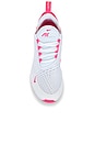 view 4 of 6 Air Max 270 Sneaker in White & Hyper Pink