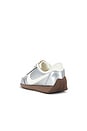 view 3 of 6 Pacific Sneaker in Metallic Silver, Sail & Mink Brown