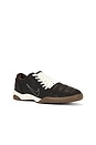 view 2 of 6 T90 Sneaker in Soft Pearl, Velvet Brown & Gum Dark Brown