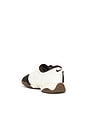 view 3 of 6 T90 Sneaker in Soft Pearl, Velvet Brown & Gum Dark Brown
