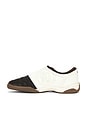 view 5 of 6 T90 Sneaker in Soft Pearl, Velvet Brown & Gum Dark Brown