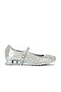 view 1 of 5 SNEAKERINA SHOX Z CALISTRA in Metallic Silver