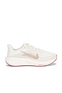 view 1 of 6 Air Zoom Pegasus 42 Sneaker in Phantom, Metallic Gold Grain, Chalk & Sail