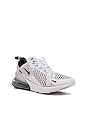 view 2 of 6 Women's Air Max 270 Sneaker in White & Black