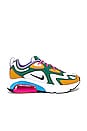 view 1 of 6 SNEAKERS AIR MAX 200 in Mystic Green, White & Gold Suede