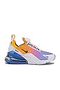 view 1 of 6 SNEAKERS AIR MAX 270 in University Gold, Black & University Blue