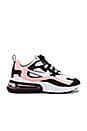 view 1 of 6 ZAPATILLA DEPORTIVA AIR MAX 270 REACT in Black, White, Bleached Coral, & Metallic Gold