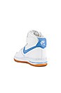 view 3 of 6 Air Force 1 Hi Sneaker in Summit White, Light Blue & White Gum Med