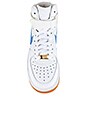 view 4 of 6 Air Force 1 Hi Sneaker in Summit White, Light Blue & White Gum Med