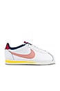 view 1 of 6 ZAPATILLA DEPORTIVA CORTEZ in Summit White, Coral Stardust, Gym Red & Chrome Yellow
