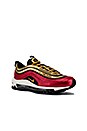 view 2 of 6 Air Max 97 GD Sneaker in University Red, Metallic Gold & Black