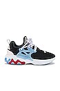 view 1 of 6 SNEAKERS REACT PRESTO in Off Noir, Light Soft Pink, Light Blue & Gym Red