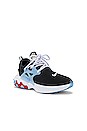 view 2 of 6 SNEAKERS REACT PRESTO in Off Noir, Light Soft Pink, Light Blue & Gym Red