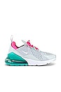 view 1 of 6 SNEAKERS AIR MAX 270 in Pure Platinum, White, Pink Blast & Aurora