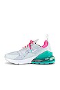 view 5 of 6 SNEAKERS AIR MAX 270 in Pure Platinum, White, Pink Blast & Aurora