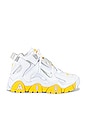 view 1 of 6 SNEAKERS AIR BARRAGE MID in White, Chrome, Yellow & Black