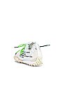 view 3 of 6 SNEAKERS WAFFLE RACER in White, Black & Electric Green