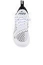 view 4 of 6 Air Max 270 Sneaker in White & Black