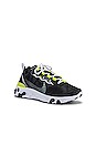 view 2 of 6 SNEAKERS REACT ELEMENT 55 SE in Black, Lemon & Venom