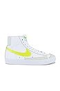 view 1 of 2 Blazer Mid '77 Sneaker in White, Lemon, Venom & Platinum