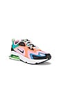 view 2 of 6 Air Max 200 SE Sneaker in Light Artic Pink, Black Orange, Pulse White, Vapor Green & Oracle Aqua