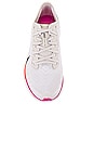 view 4 of 6 Zoom Pegasus Turbo 2 Sneaker in Vast Grey, Smoke Grey & Fire Pink