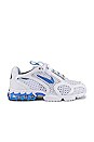 view 1 of 6 SNEAKERS AIR ZOOM SPIRIDON CAGE in White, University Blue & Black