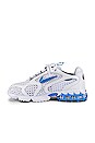 view 5 of 6 SNEAKERS AIR ZOOM SPIRIDON CAGE in White, University Blue & Black