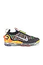 view 1 of 6 Air Max Warp Flyknit Sneaker in Iron Grey, White & Multi Color