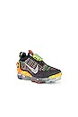 view 2 of 6 Air Max Warp Flyknit Sneaker in Iron Grey, White & Multi Color