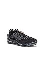 view 2 of 6 Air Max Warp Flyknit Sneaker in Black & Dark Grey