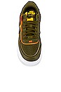 view 5 of 6 Air Force 1 Shadow Sneaker in Olive Flak, University Gold, Black, White & Total Orange