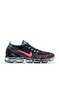 view 1 of 6 Air Vapormax Flyknit 3 Sneaker in Black, Hyper Pink, & Baltic Blue