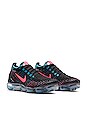view 2 of 6 Air Vapormax Flyknit 3 Sneaker in Black, Hyper Pink, & Baltic Blue
