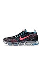 view 5 of 6 Air Vapormax Flyknit 3 Sneaker in Black, Hyper Pink, & Baltic Blue