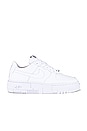 view 1 of 6 AF1 Pixel Sneaker in White & Black Sail