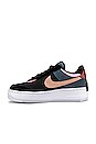 view 5 of 6 AF1 Shadow RTL Sneaker in Black, Metallic Red Bronze, Light Arctic Pink, Claystone Red, Ozone Blue & White